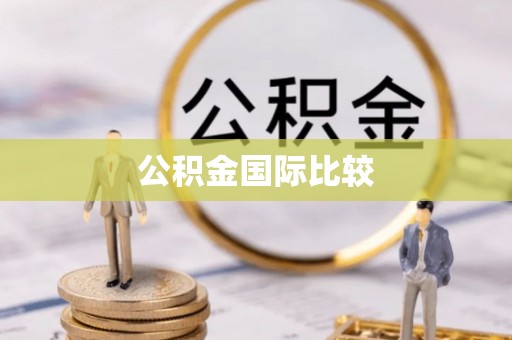 富顺公积金国际比较