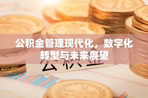 富顺公积金管理现代化，数字化转型与未来展望