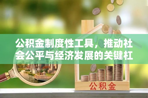 富顺公积金制度性工具，推动社会公平与经济发展的关键杠杆